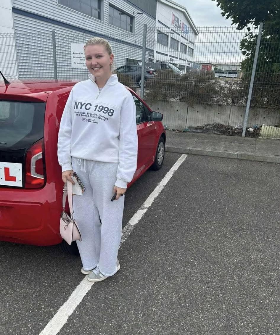 Behind the wheel with Andreia